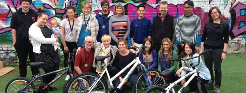 bikebuild2 Charity Bike Build Team Event