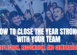 How to close the year strong with your team - corporate christmas events