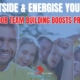 Why Outdoor Team Building Boosts Productivity