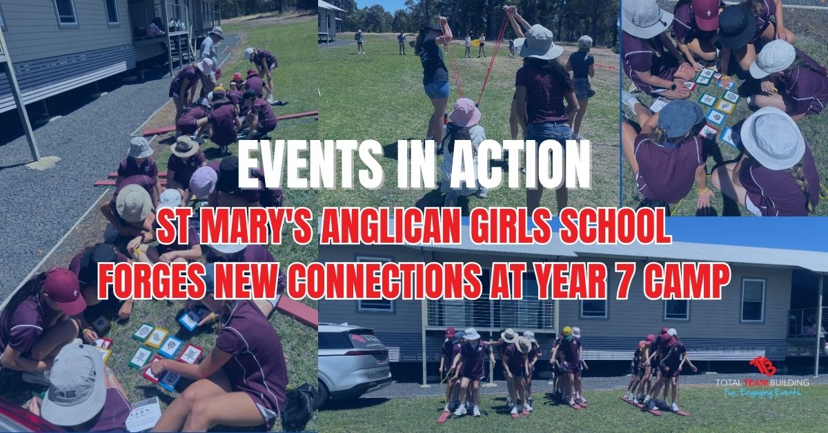 St Mary's Forges New Connections at Year 7 Camp